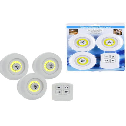 Luces led inalámbricas set x3 FK23D-45