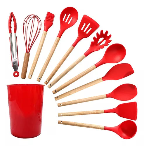 Set de utensilios cocina X12 Pcs