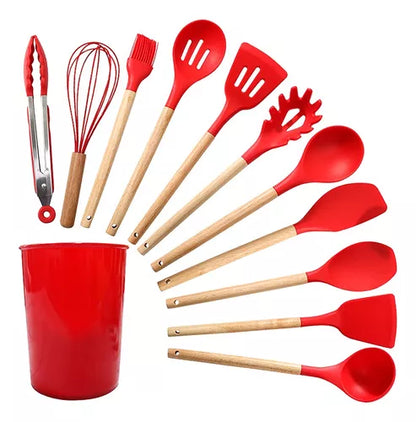 Set de utensilios cocina X12 Pcs